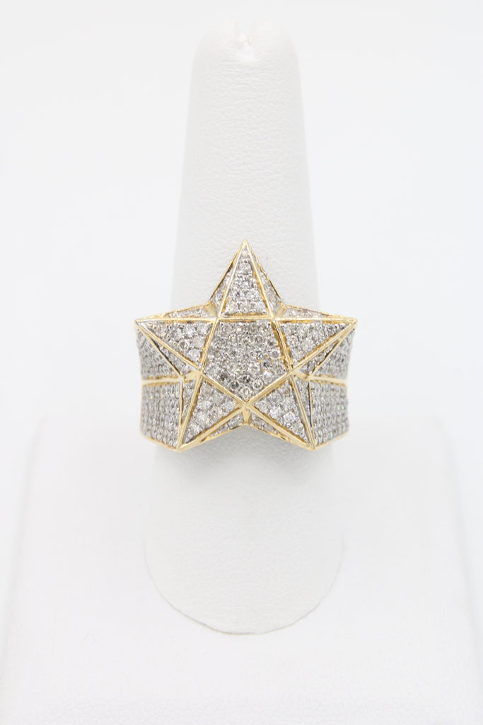 *NEW* 14K Star Diamond Ring JTJ™ - Javierthejewelernyc