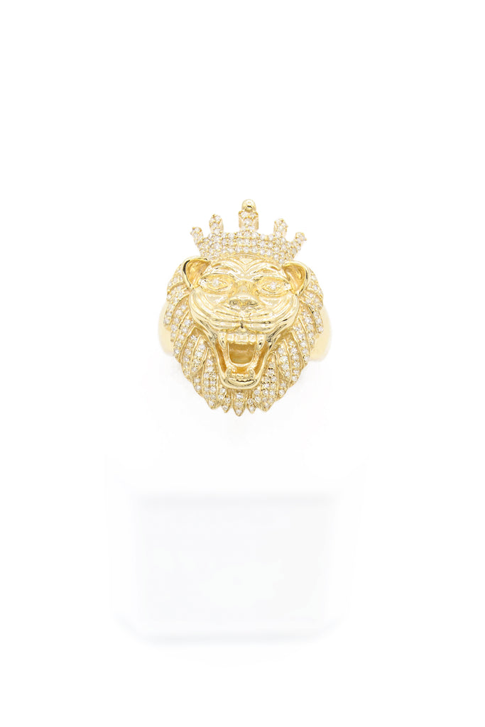 *NEW* 14k Lion Crown Ring 💎Diamonds  JTJ™- - Javierthejeweler