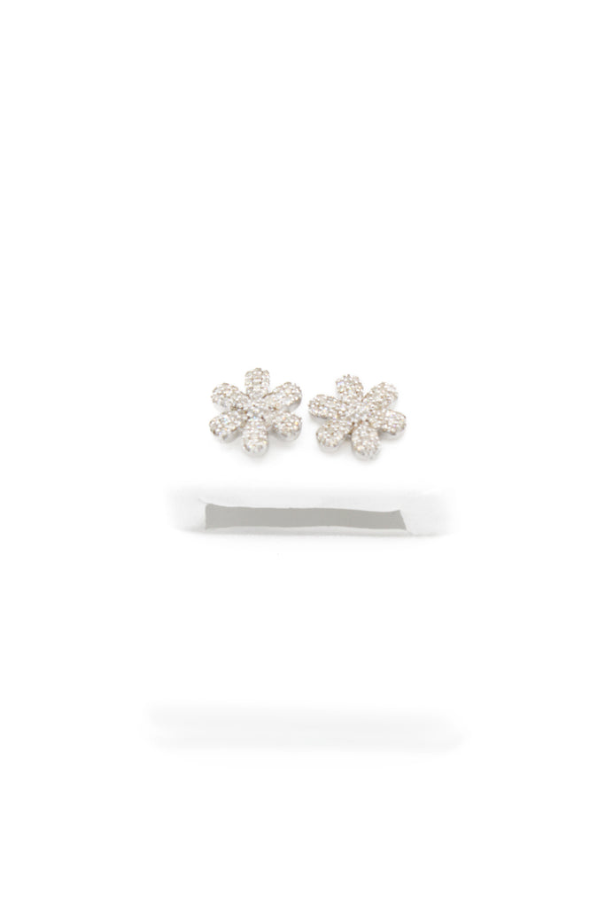 *NEW* PA 14K Diamonds 💎 Earrings Flower 🌺 VSS1 White Gold JTJ™ - Javierthejeweler