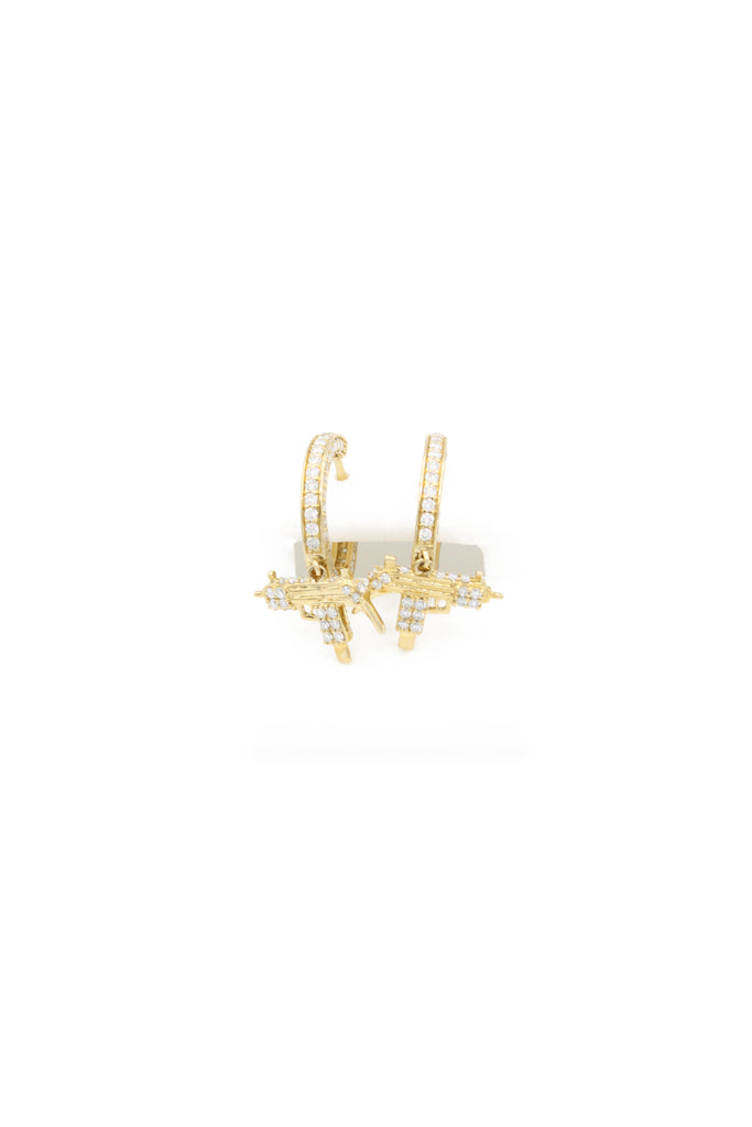 *NEW* 14k Hoops Yussy VVS 💎Diamonds Yellow Gold  💎 (JTJ™ - Javierthejeweler
