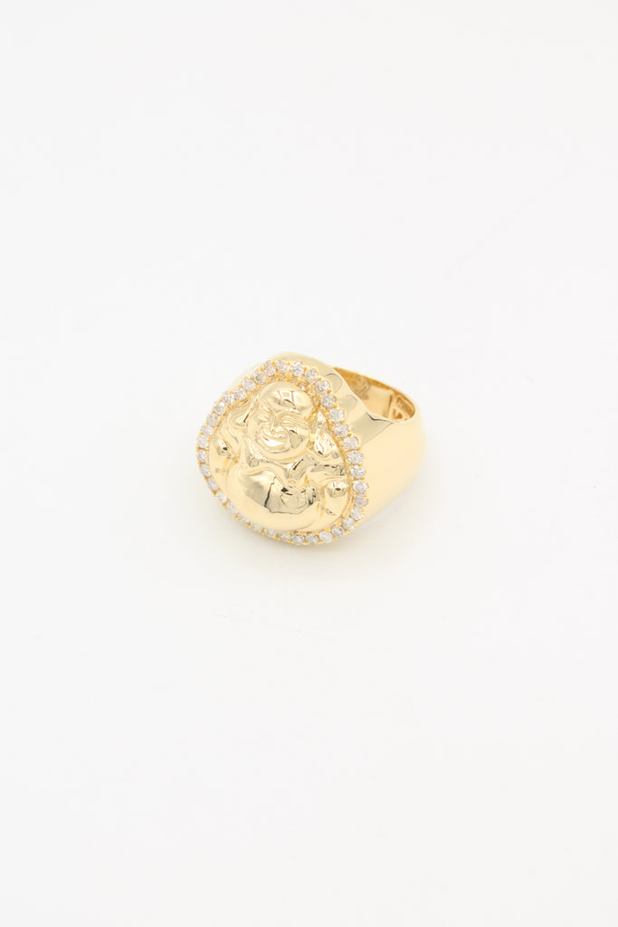 *NEW* 14k Men’s Buddha Diamonds Ring 💎💎JTJ™- - Javierthejeweler