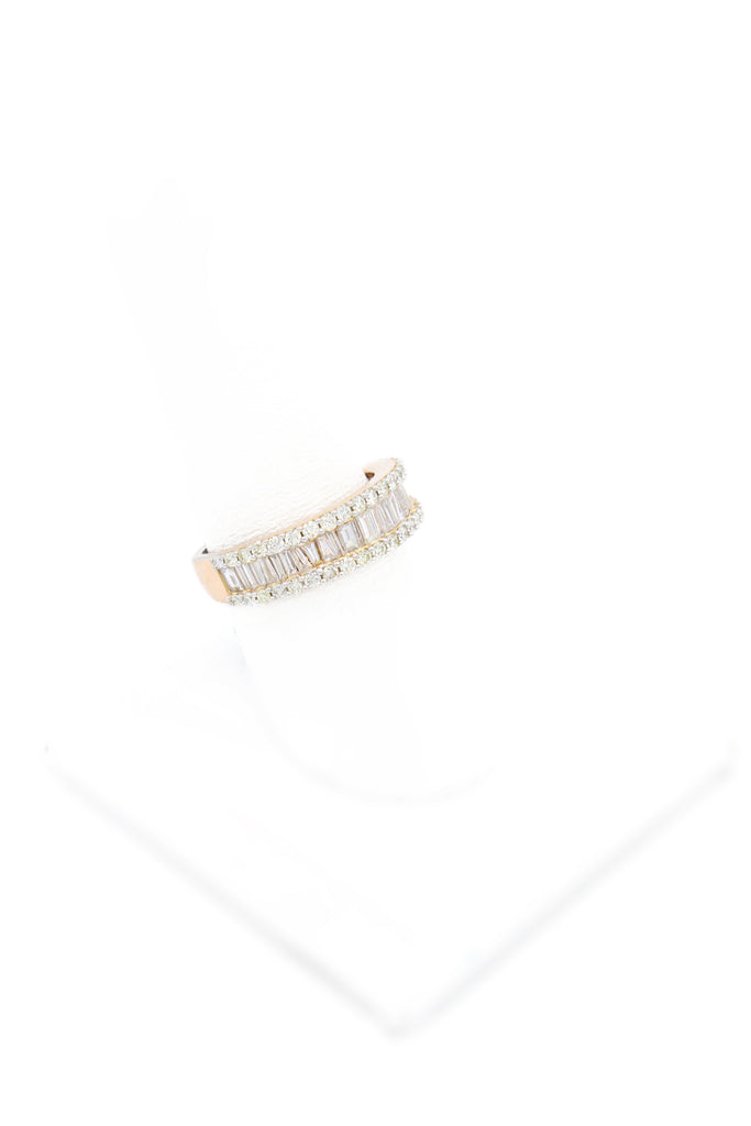 *NEW* 14k  Pinky Ring Rose Gold Diamonds 💎 Baguette Men’s JTJ™ - Javierthejeweler
